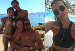 Sara i Artur Boruc na rajskich wakacjach z dziećmi