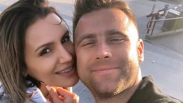 Artur Boruc z żoną na wakacjach