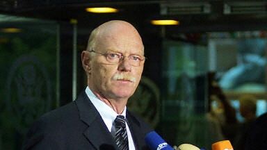 Niemiecki minister obrony Peter Struck