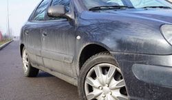 Za brudny samochód grozi nawet 500 zł mandatu