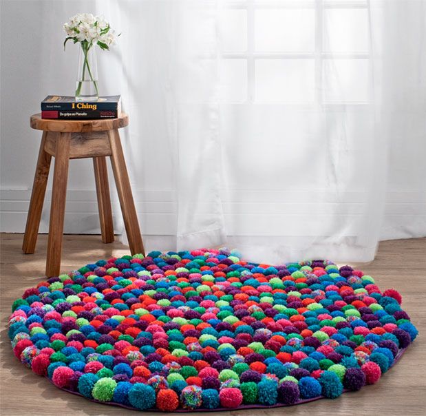 Pompom Rug