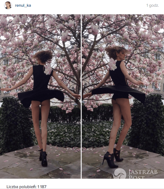 Renata Kaczoruk kusi pośladkami na Instagramie