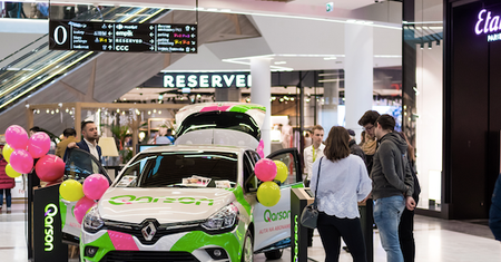 Qarson jako pierwszy wprowadza nowy model sprzedaży  aut na abonament w centrach handlowych