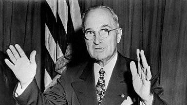 Harry Truman podczas prezydentury