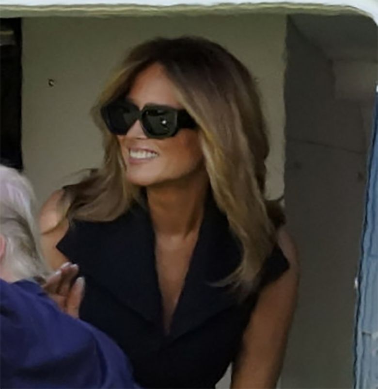 Donald Trump pojawił się w towarzystwie sobowtóra Melanii Trump?