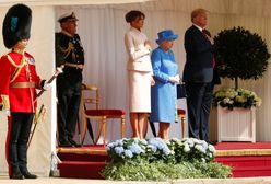 Donald Trump na herbatce u królowej. Brytyjczycy protestują na ulicach