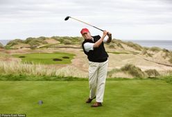 Donald Trump miał przylecieć do Polski. Był widziany na polu golfowym