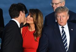 Melania Trump, Justin Trudeau i "romantyczny" pocałunek. Ekspertka od mowy ciała komentuje