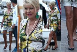 Ivana Trump kusi w mini!