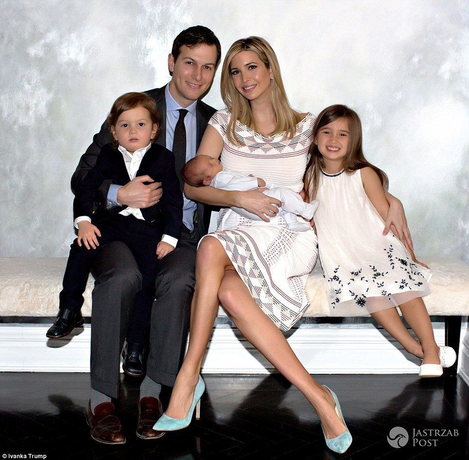 Ivanka Trump z mężem i dziećmi