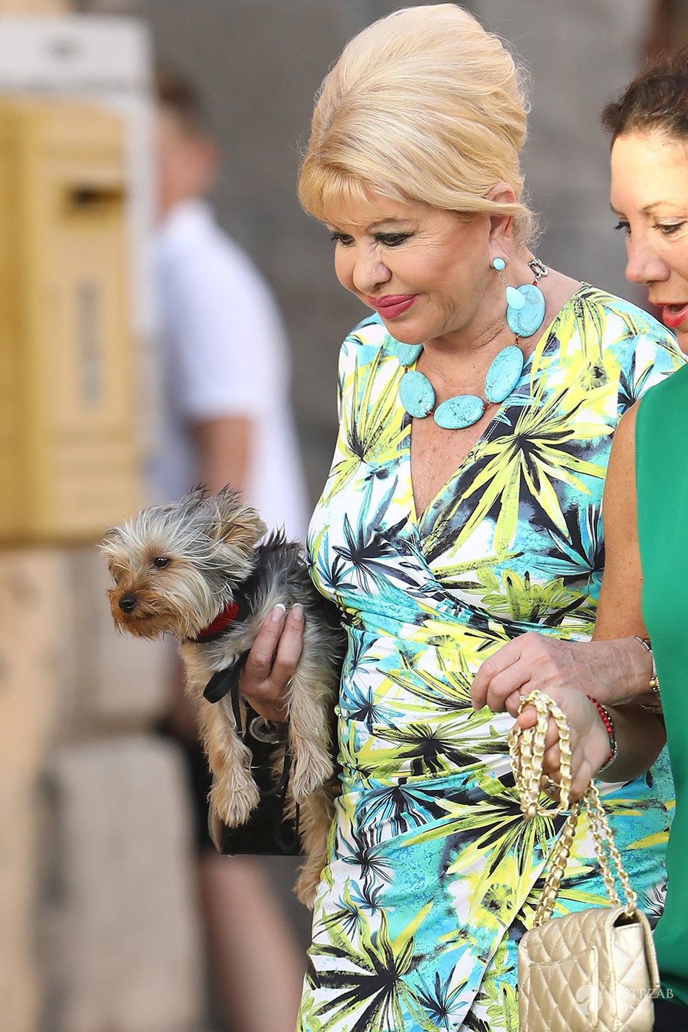 Ivana Trump w Saint Tropez