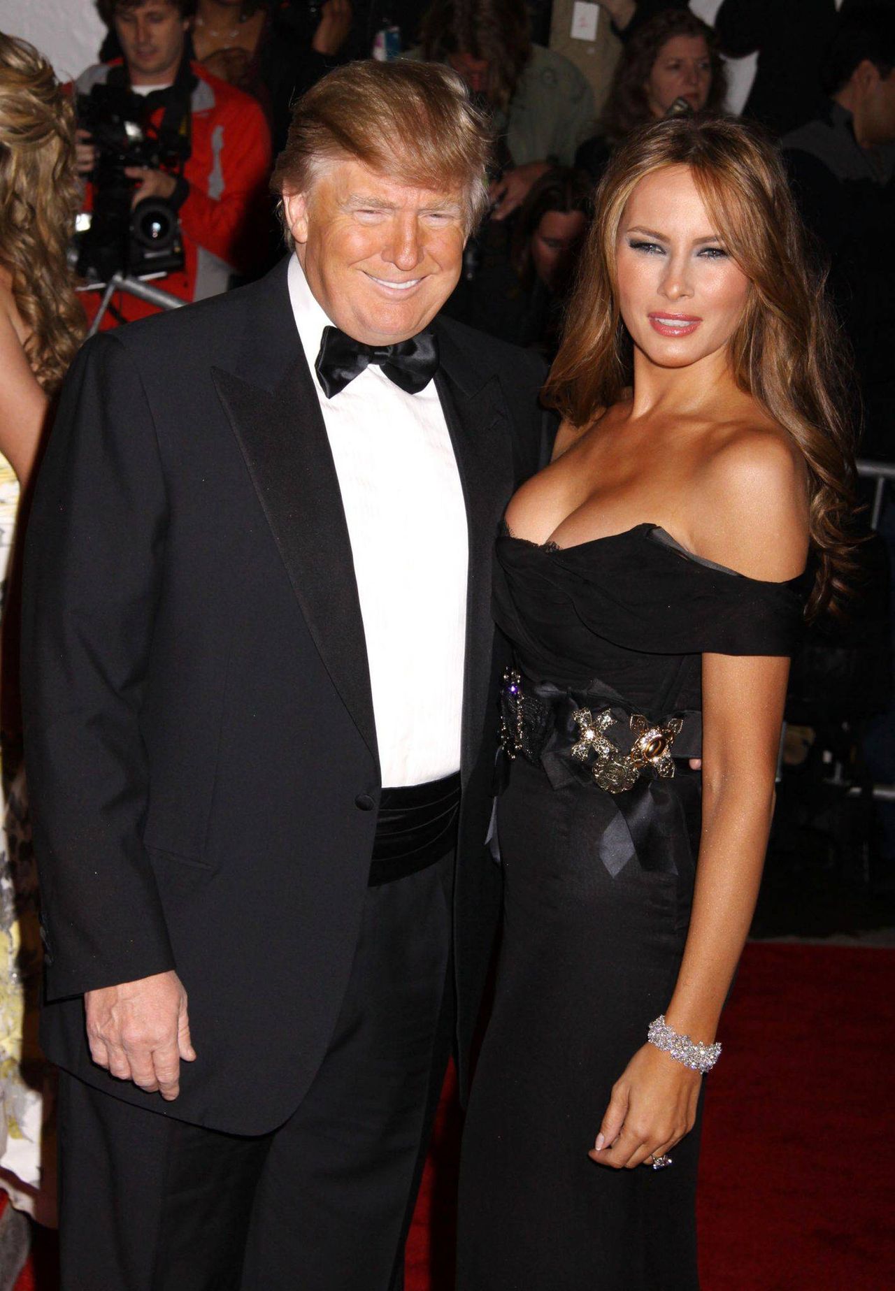 Melania Trump i Donald na MET Gala 2009