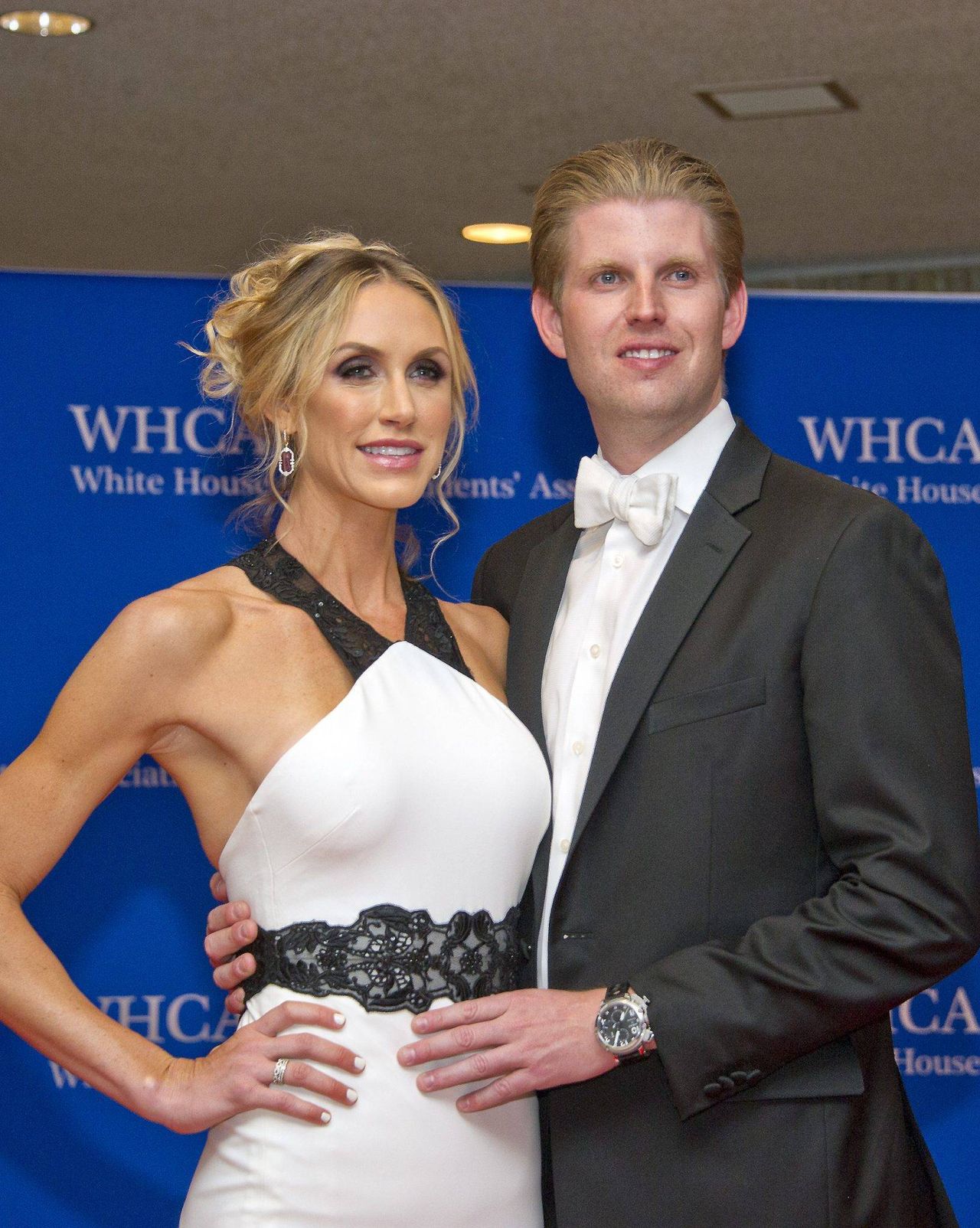 Lara i Eric Trump (syn i synowa Donalda)