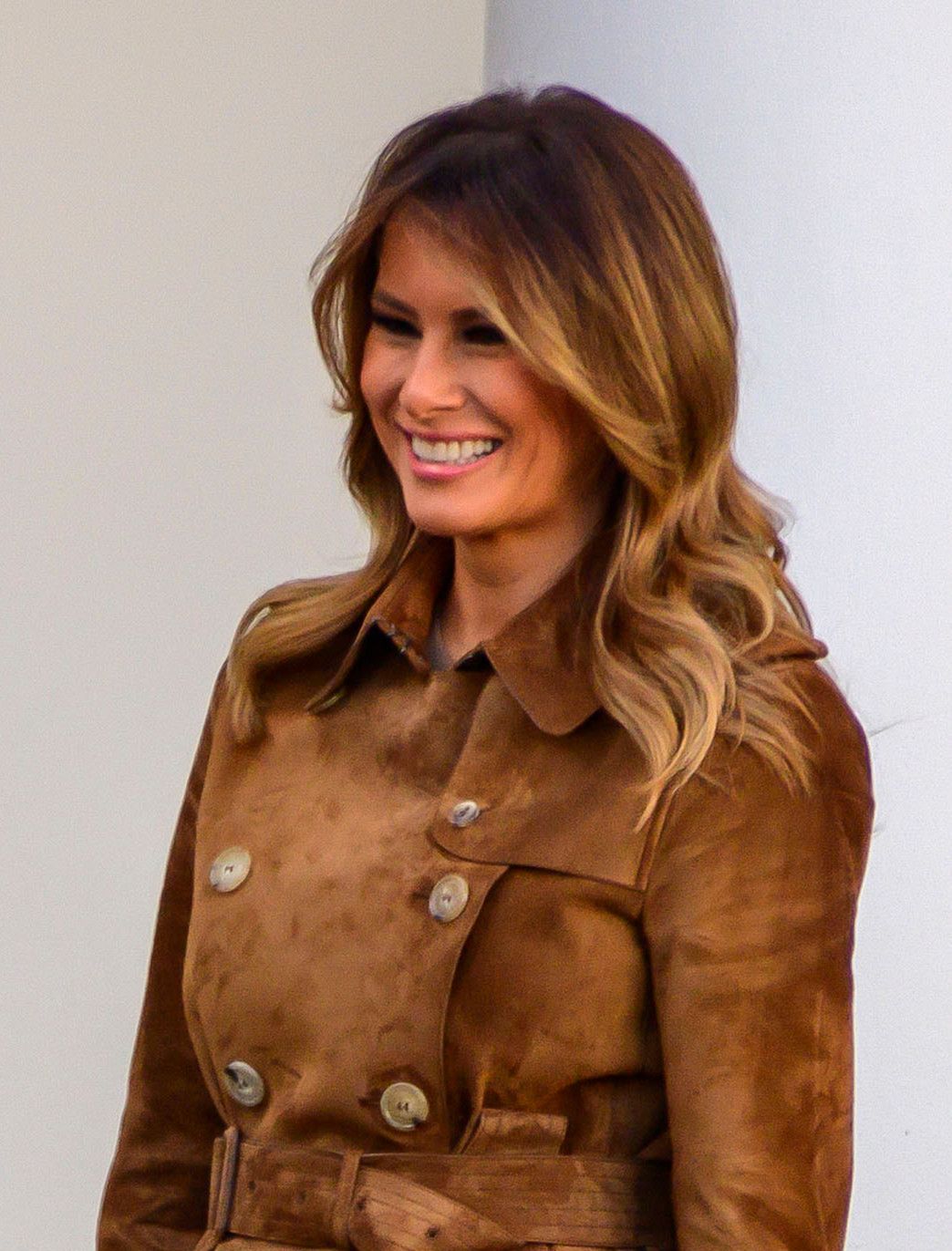 United States President Donald J. Trump makes remarks as he and first lady Melania Trump present the National Thanksgiving Turkey in the Rose Garden of the White House in Washington, DC on Tuesday, December 26, 2019.
CAP/MPI/RS
©RS/MPI/Capital Pictures 