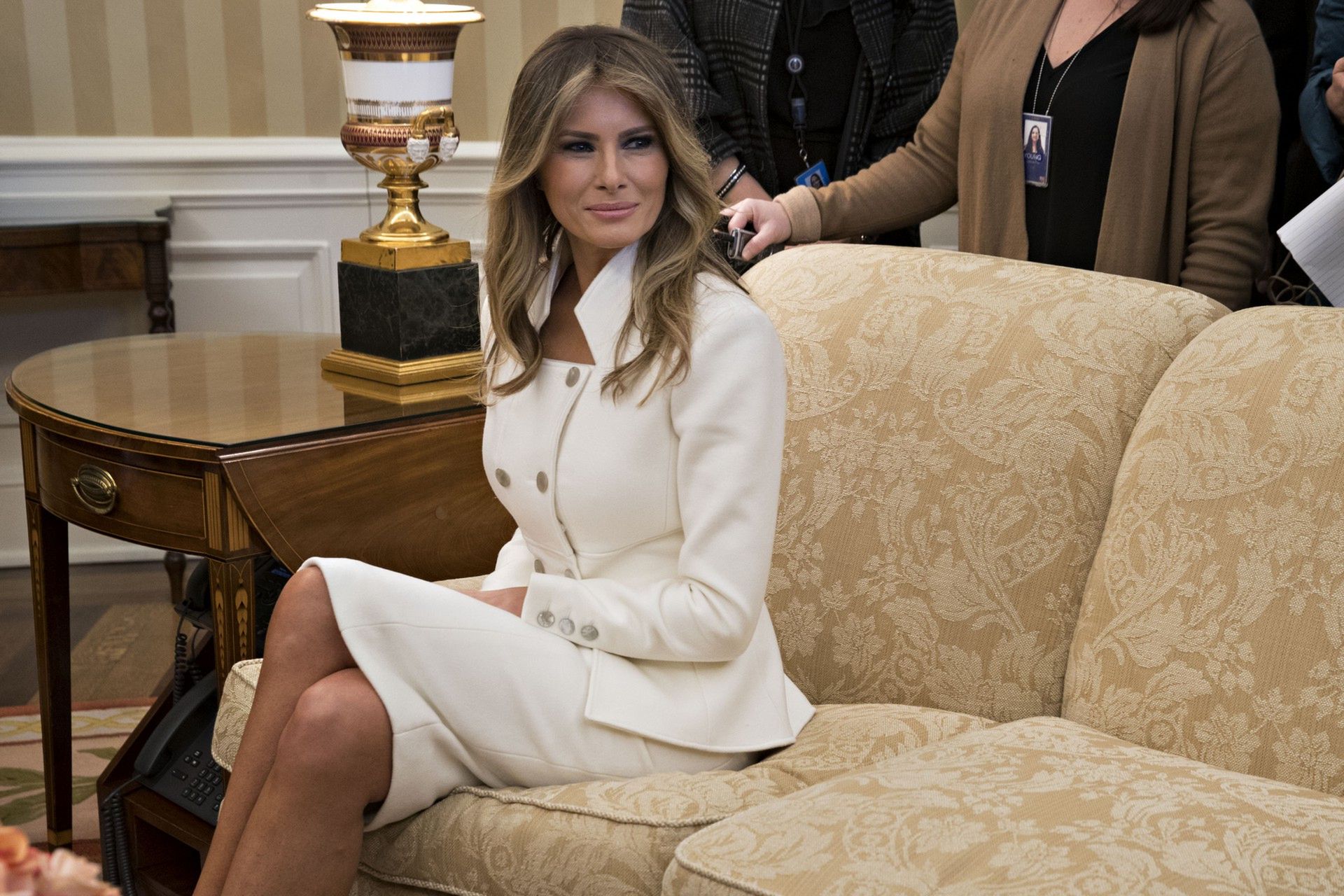 Melania Trump w Białym Domu