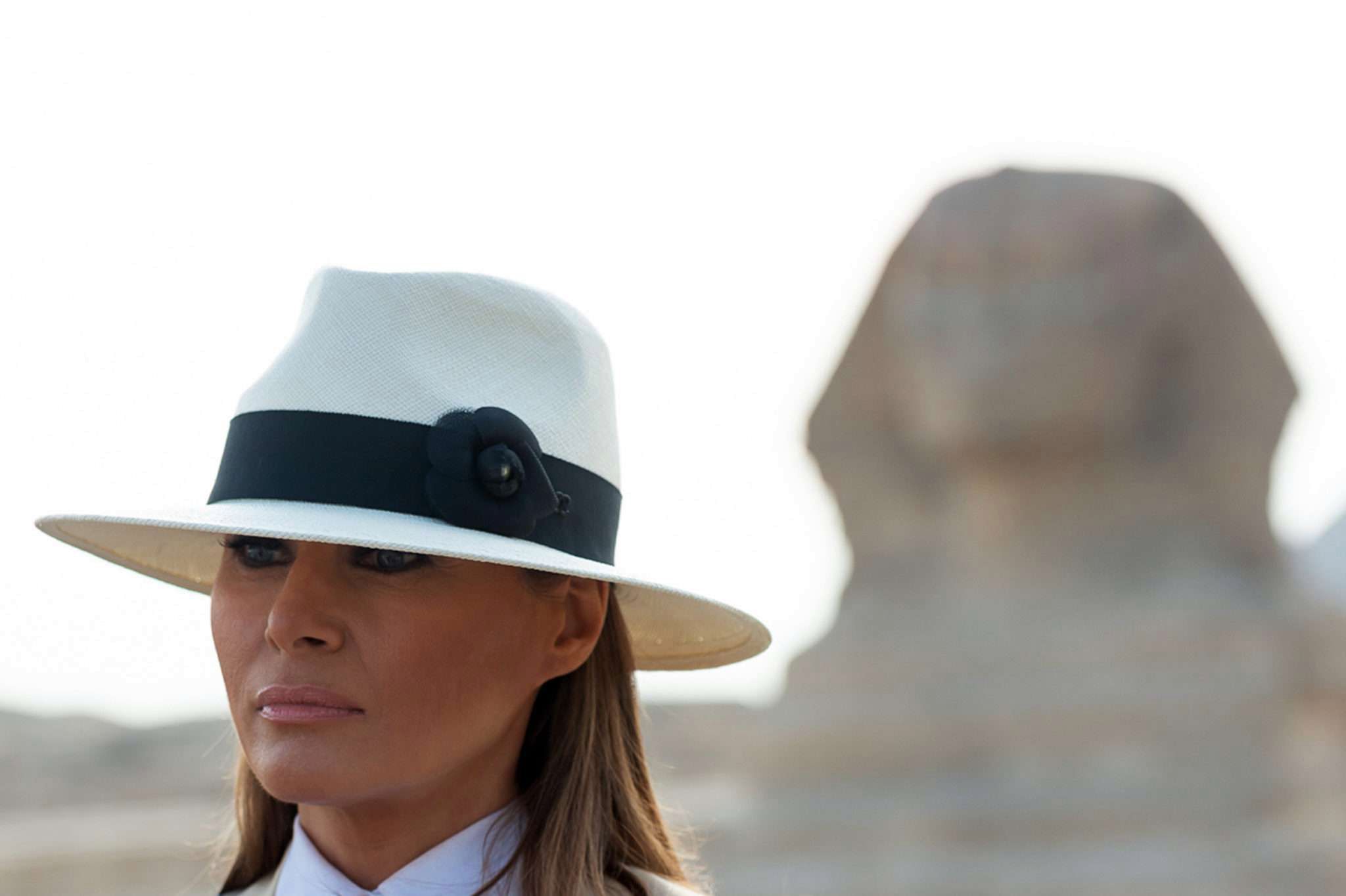 Melania Trump z wizytą w Egipcie