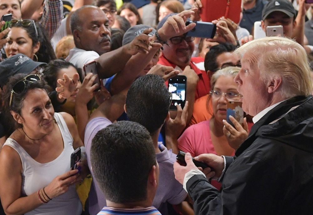 Donald Trump zaprzecza liczbie ofiar huraganu Maria w Portoryko. "To spisek demokratów"