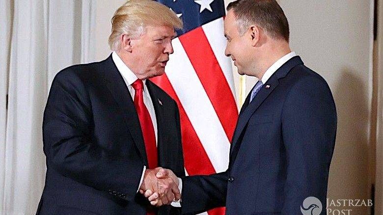 Donald Trump i Andrzej Duda