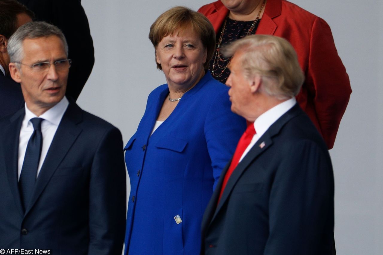 Szczyt NATO. Ostra wymiana zdań między Merkel i Trumpem. Kanclerz Niemiec odgryzła się prezydentowi USA