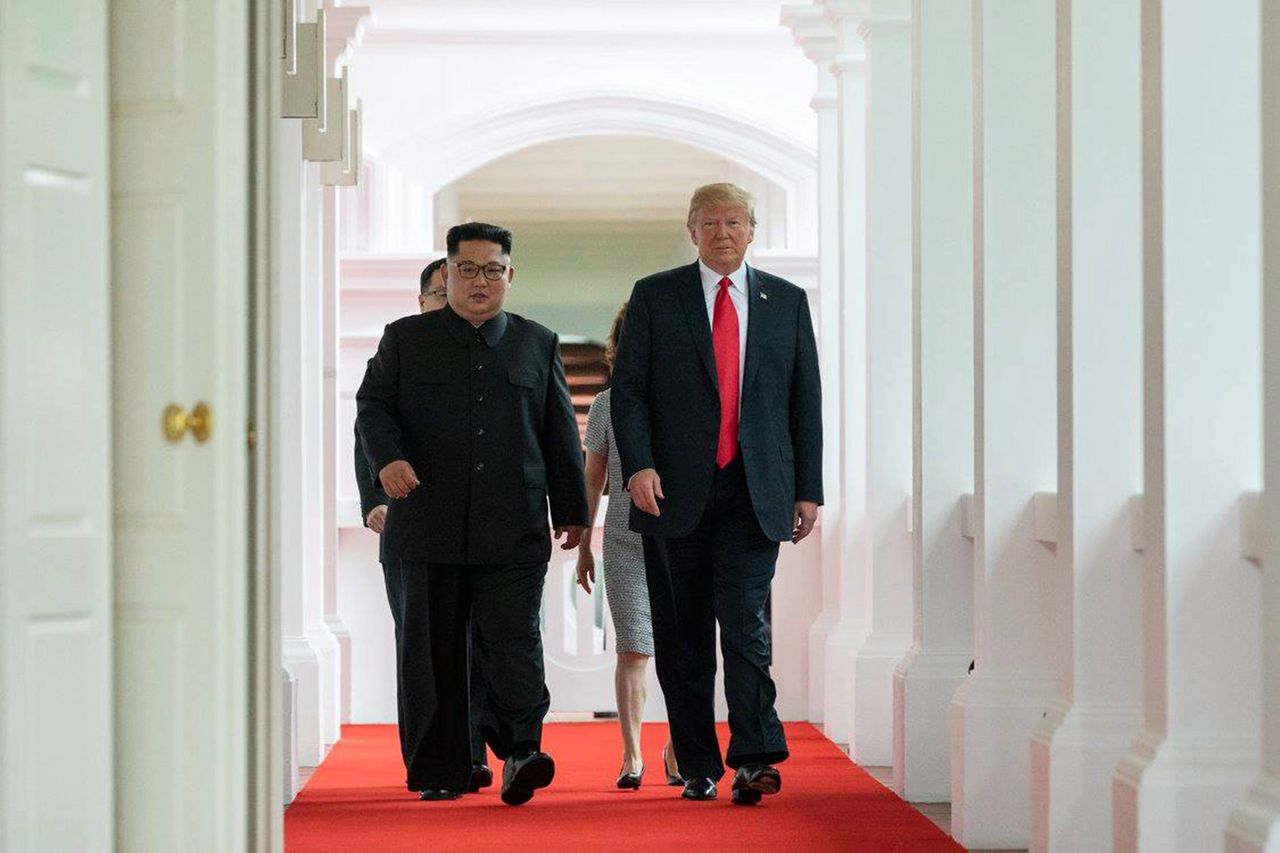 Kim Dzong Un na odsiecz Trumpowi. Korea Północna uderzyła we wrogów prezydenta USA