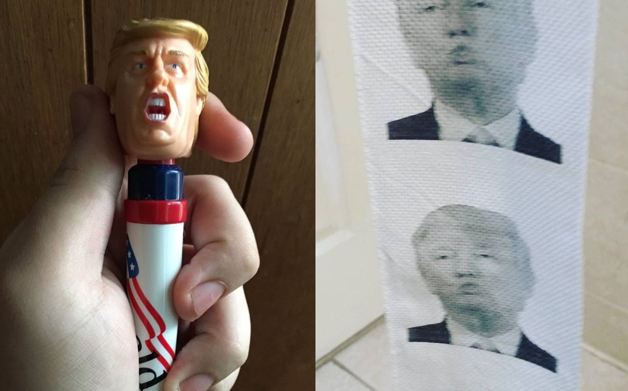 Najdziwniejsze gadżety z Trumpem