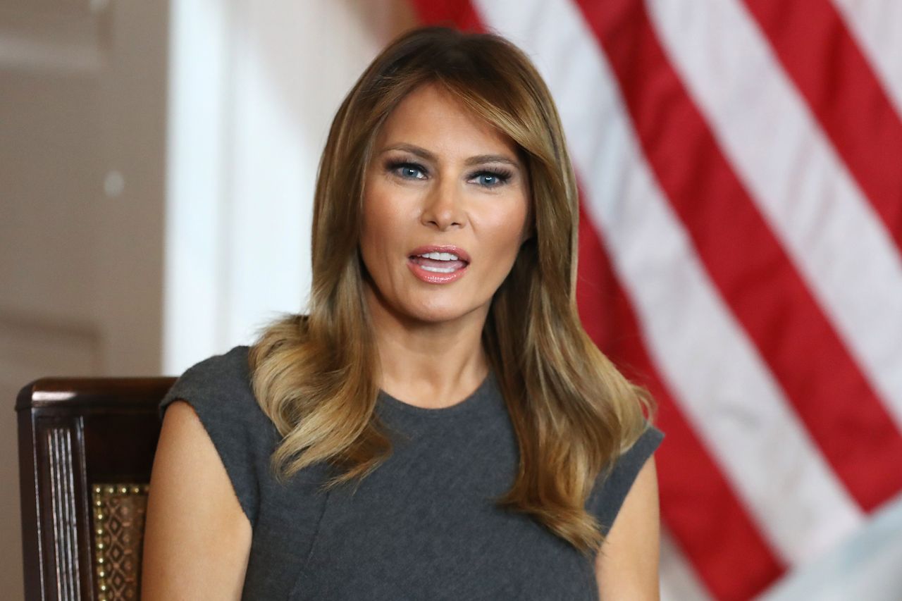  Melania Trump postawiła na buty. Nie to jest jednak najważniejsze