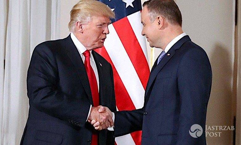 Donald Trump i Andrzej Duda