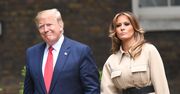 Melania Trump w sukienko-płaszczu. Pierwsza Dama wystroiła się w nietypową stylizację
