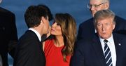Melania Trump, Justin Trudeau i "romantyczny" pocałunek. Ekspertka od mowy ciała komentuje