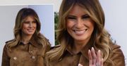 Melania Trump od stóp do głów ubrana w zamsz. Internauci jednogłośni: "KIT!"