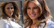 Melania Trump niczym anioł zmierza na mszę do kościoła. Tak pięknego płaszcza dawno nie widzieliśmy!