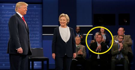 Zadał Trumpowi i Clinton pytanie. Wygrał debatę