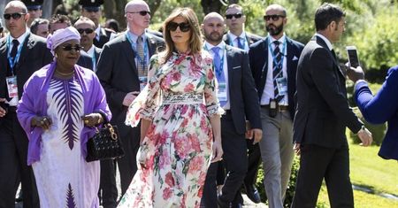 Czy podoba wam się sukienka Melanii Trump?