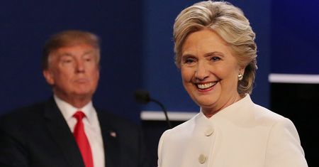 Ostatnia debata Trump-Clinton za nami. Przewagę ma...
