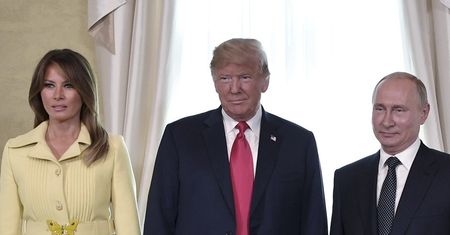 Melania Trump na spotkaniu z Władimirem Putinem. Jej mina mówiła wszystko