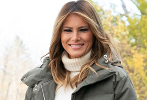 Melania Trump w niezobowiązującej stylizacji. Nie wszystkim się spodobała 