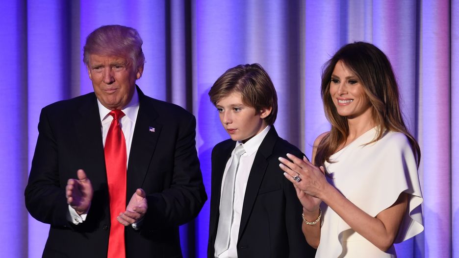 Melania Trump rozmawia z synem o wszystkim