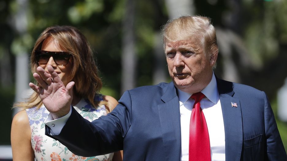 Donald Trump zadziwił swoim dobrym zachowaniem podczas wizyty w Warszawie w lipcu 2017 roku