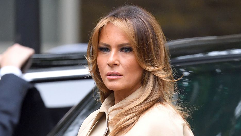 Melania Trump podczas jednej z oficjalnych wizyt