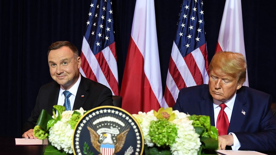 Andrzej Duda i Donald Trump podpisali wspólną deklarację na temat pogłębienia współpracy obronnej między Polską i USA