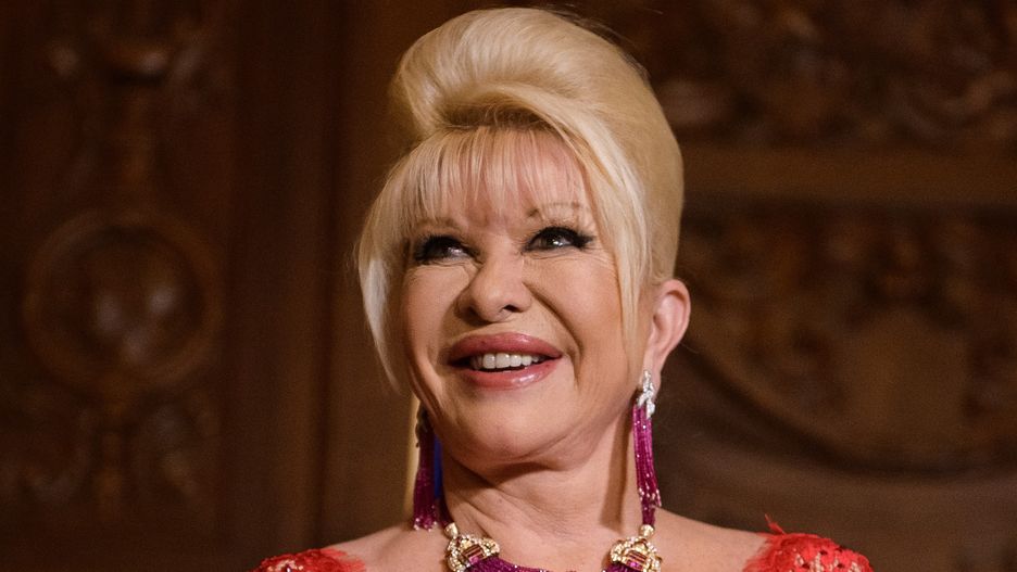 Ivana Trump na jednej z imprez branżowych