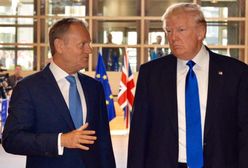 Jak Donald z Donaldem. Tusk spotkał się z prezydentem USA