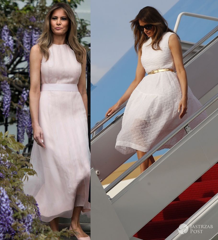 Wielkanocne stylizacje Melanii Trump