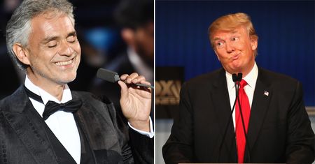 Bocelli jednak nie zaśpiewa dla Trumpa