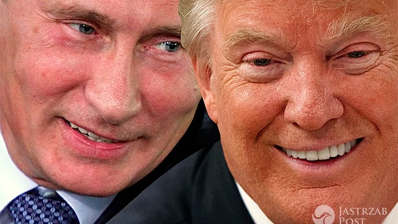 Donald Trump i Władimir Putin hotel