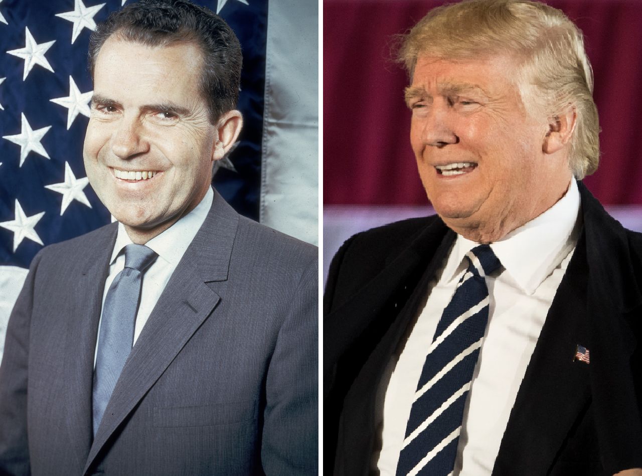 Kto wypowiedział te mocne słowa? Nixon czy Trump?