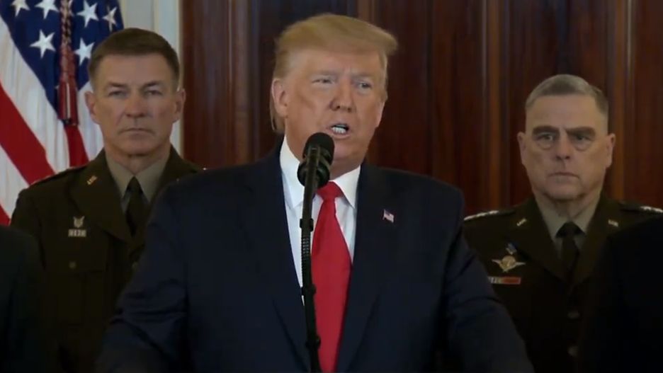 Donald Trump wygłosił przemówienie na temat Iranu