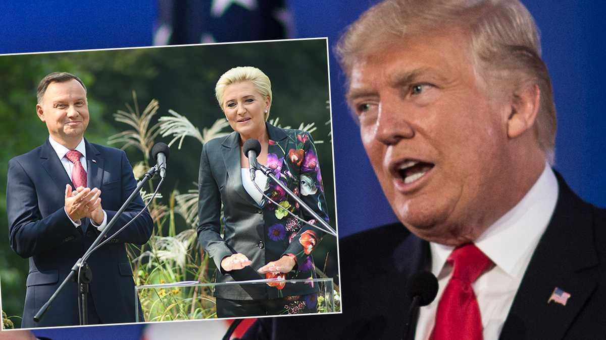 Donald Trump, Andrzej Duda, Agata Duda