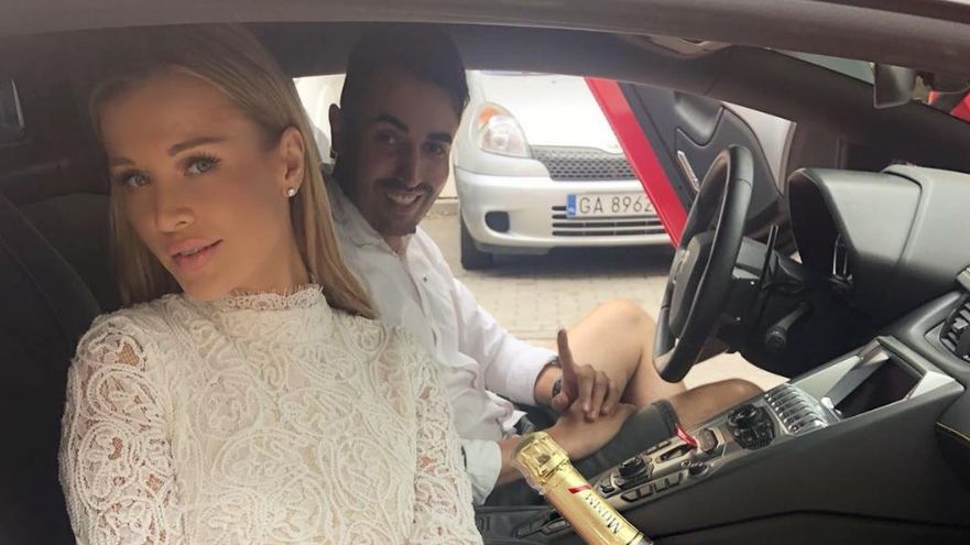 Modelka korzysta z uroków Trójmiasta