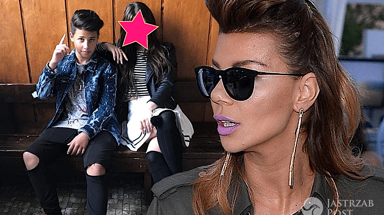 Syn Edyty Górniak Allan Krupa z dziewczyną Olą Nowak